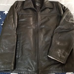Thinsulate Lined Leather Jacket